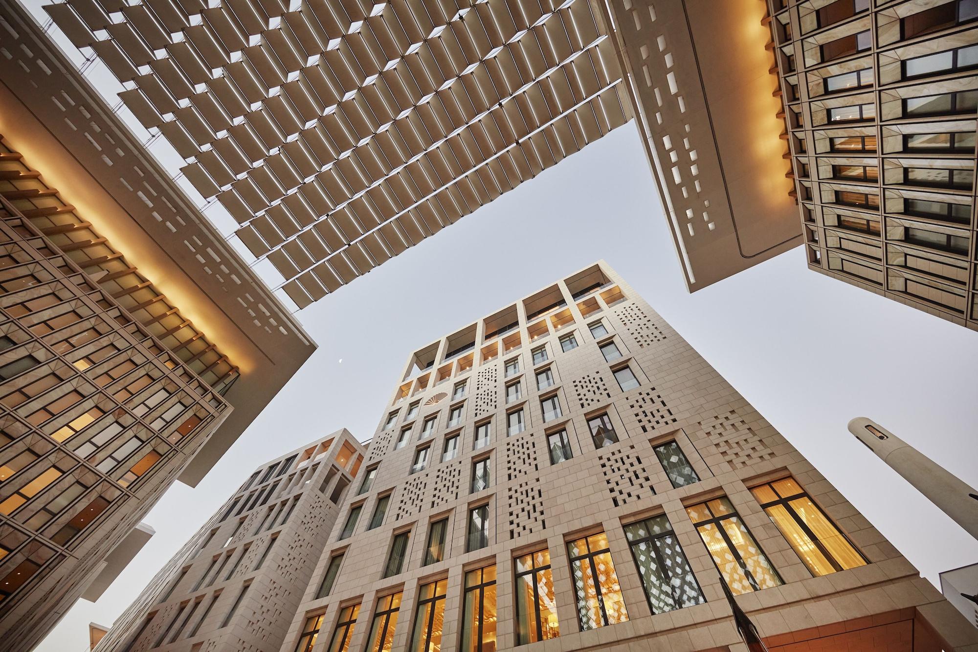 Mandarin Oriental, Doha Hotel Buitenkant foto The new library building