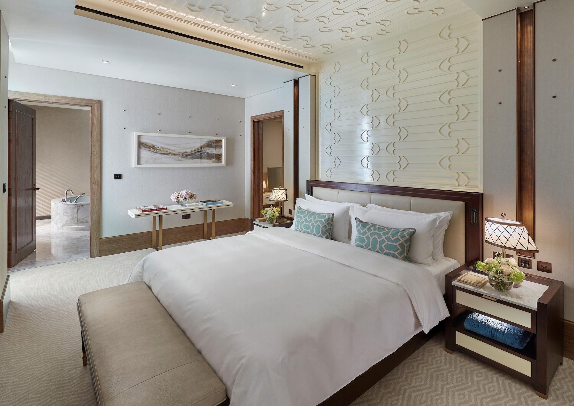 Mandarin Oriental, Doha Hotel Buitenkant foto A bedroom at the hotel