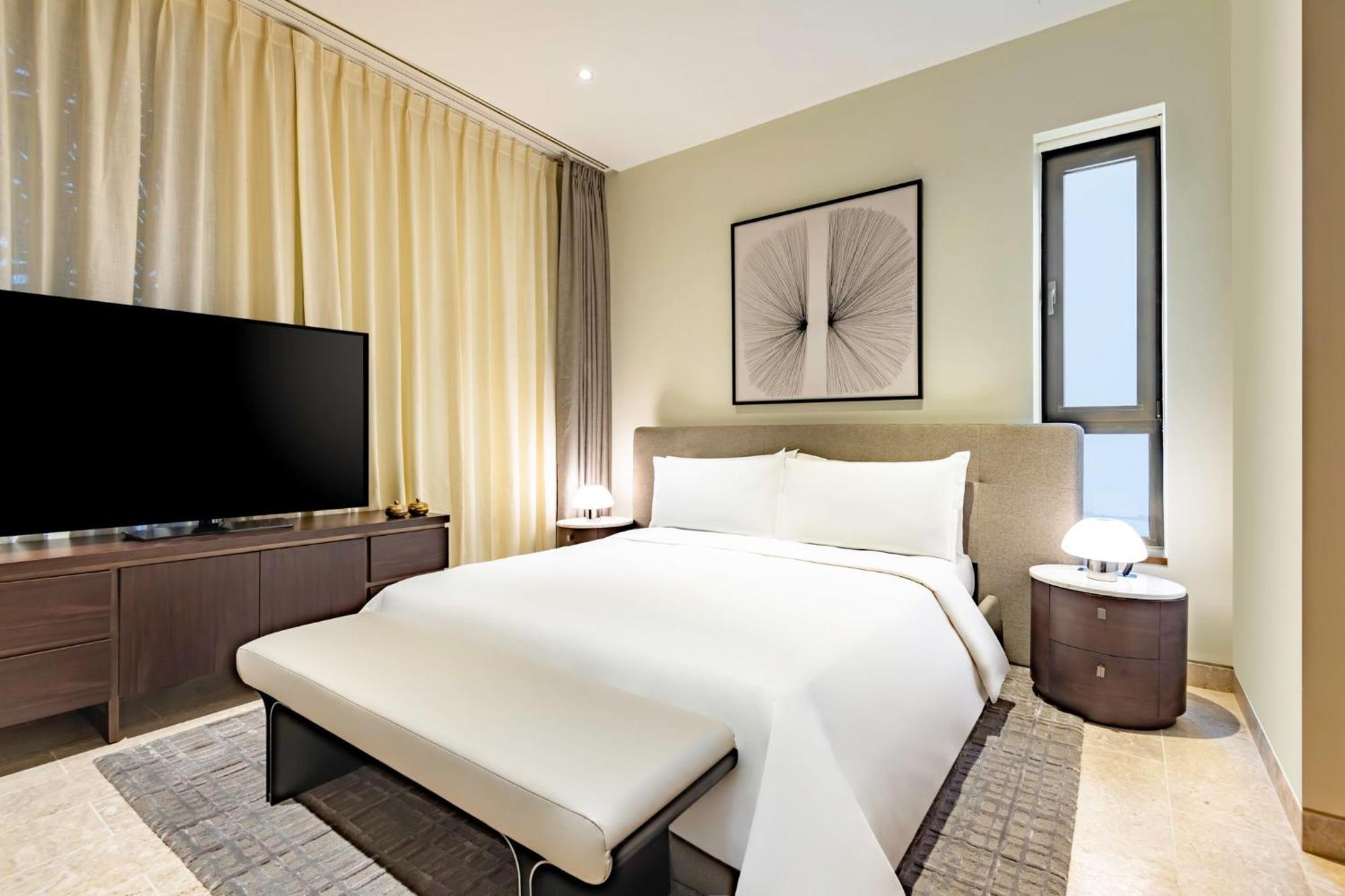 Mandarin Oriental, Doha Hotel Buitenkant foto A bedroom at the hotel