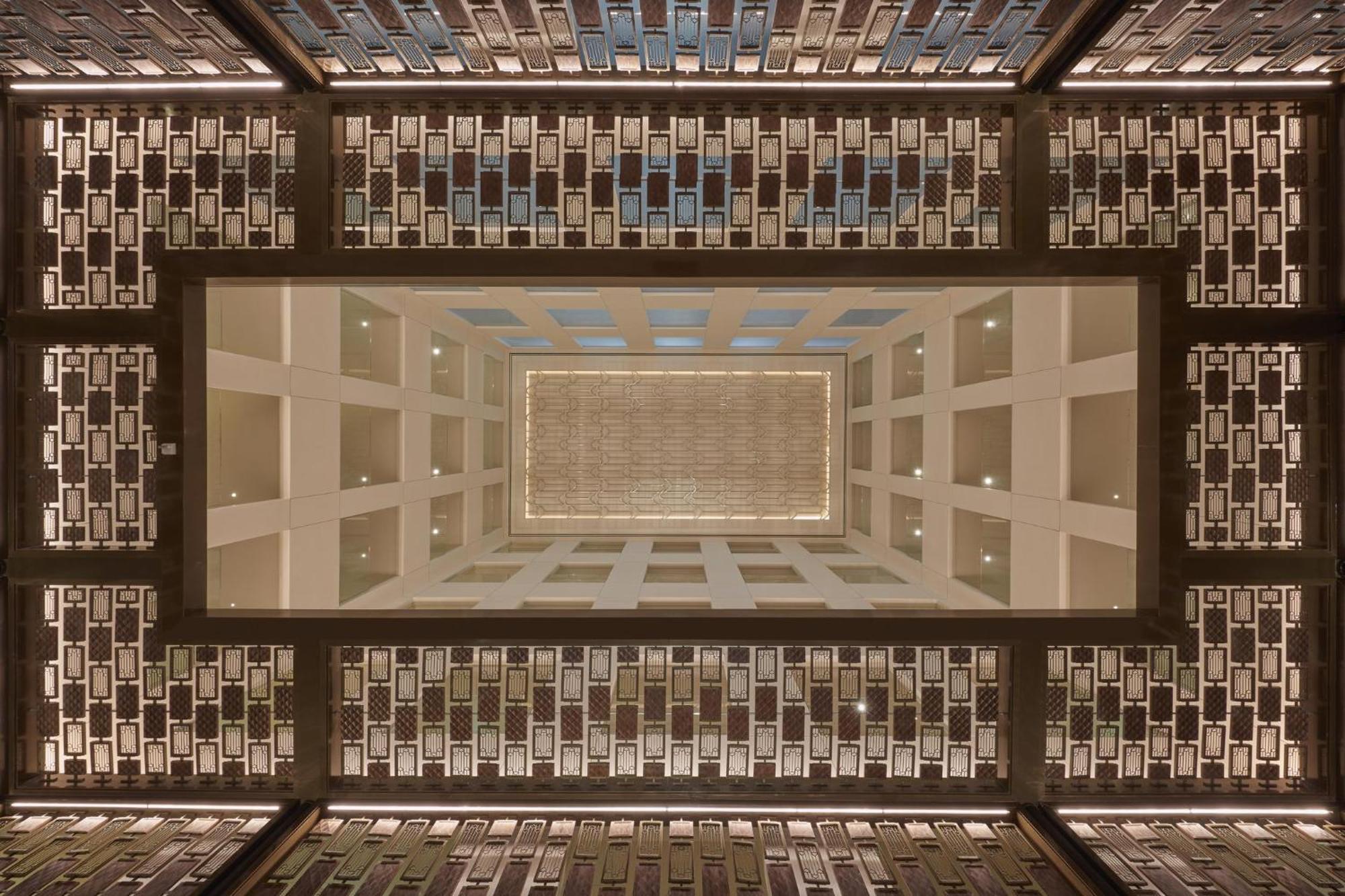 Mandarin Oriental, Doha Hotel Buitenkant foto The interior of the museum