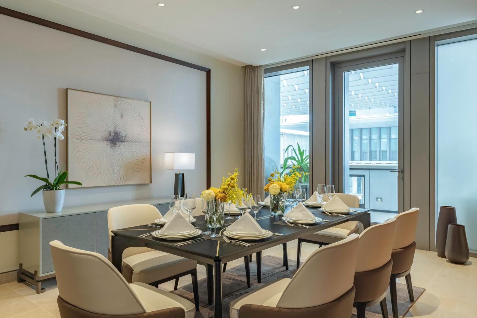 Mandarin Oriental, Doha Hotel Buitenkant foto Dining room